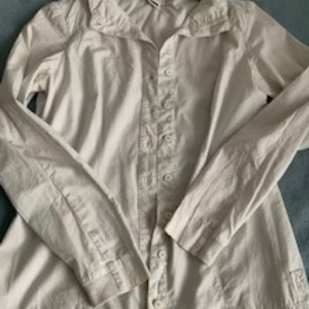 European Culture cotton shirt/blouse